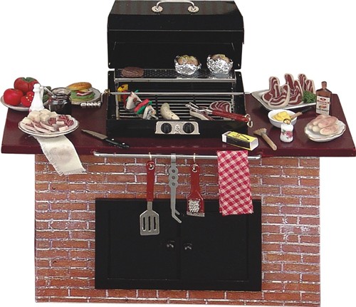 Re17122 - Barbacoa con accesorios