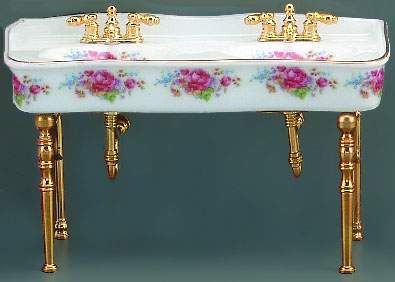 Re17315 - Lavabo double rose