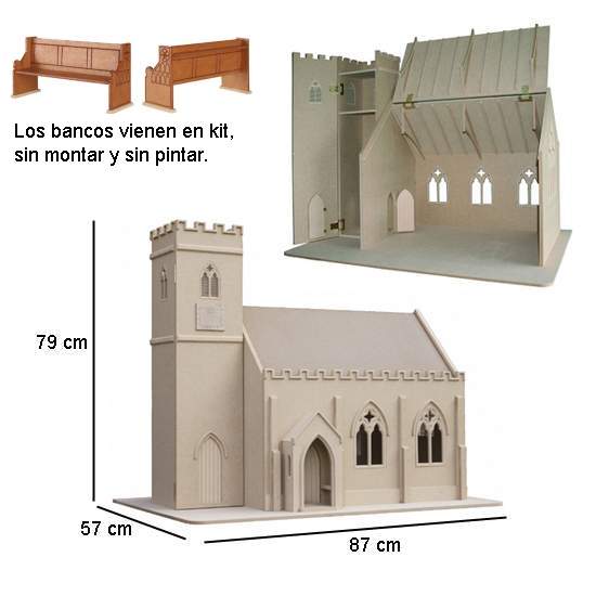 Bm005 - Iglesia en kit