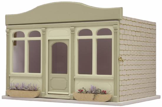 Balustrade Miniature Pour Maison De Poupée - Échelle 1:12, Couleur Beige, 30.5x7cm, Accessoire Déco