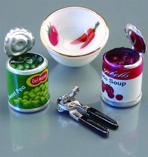 Re16238 - Boîtes de conserve ouvertes