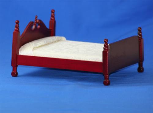 Sl1009 - Cama matrimonio colcha marfil