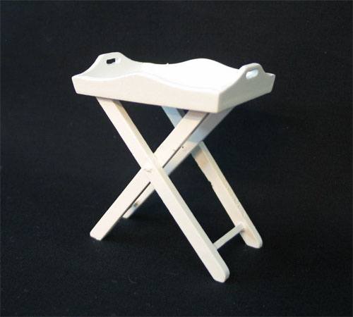 Mb0022 - Mesa auxiliar blanca