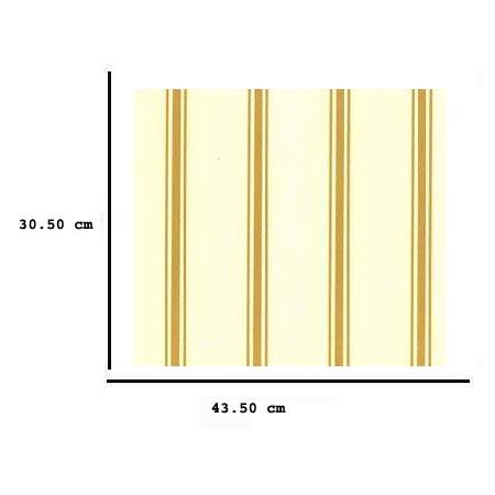 Jh05a - Papel amarillo con rayas
