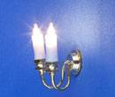 Lp0045 - Lampada da parete con 2 candele