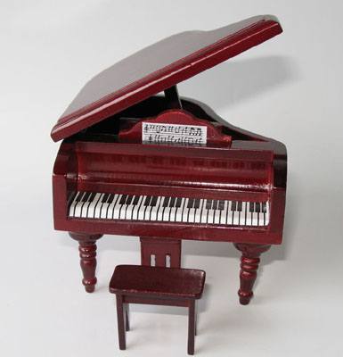 Mb0184 - Klavier mit Hocker