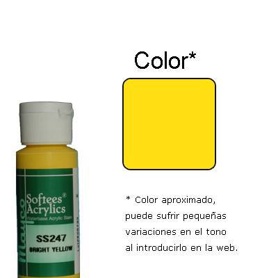 Pt0062 - Pintura acrilica amarillo brillo