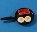 Sm4306 - Frying pan with Eggs and Sausages