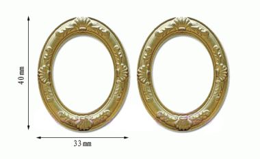 Tc0016 - Due cornici ovali