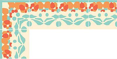 Wm34174 - Floor borders
