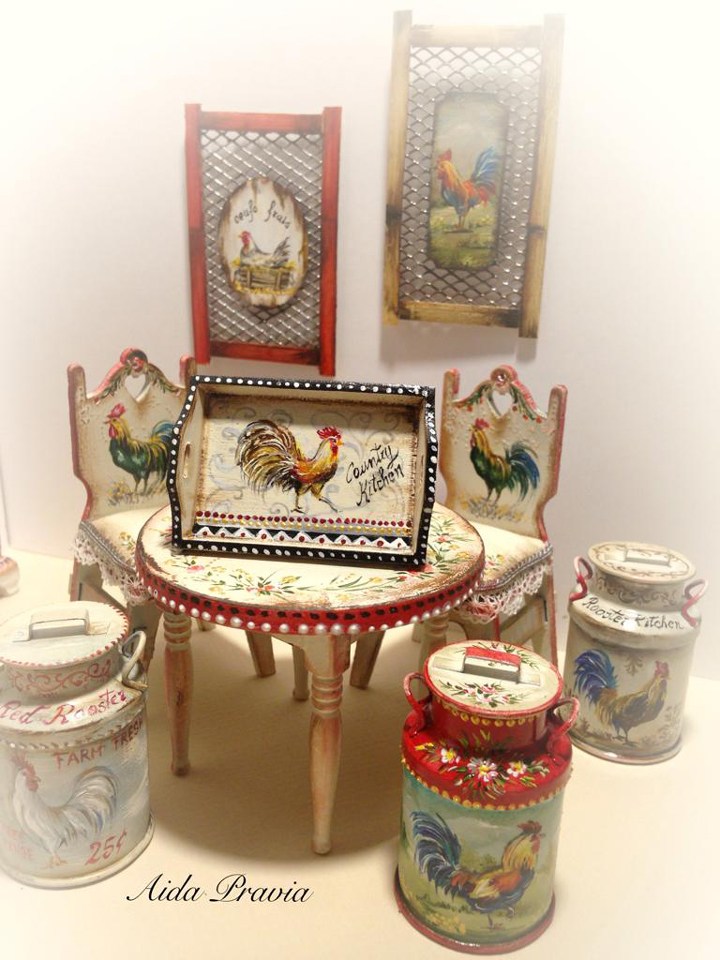 Muebles decorados
