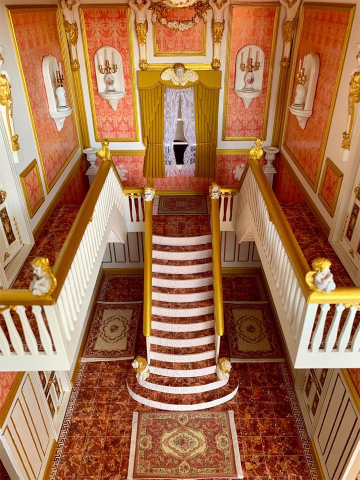 Stapleford House Escalier central