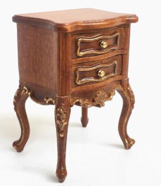 Producto en miniatura, referencia YY08027, Color: Nogal con detalles dorados (WNG)