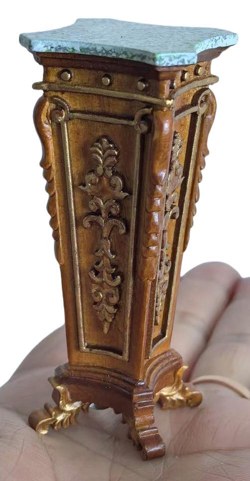 Producto en miniatura, referencia YY09008, Color: Nogal con detalles dorados (WNG)
