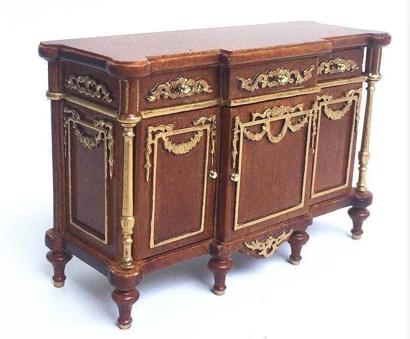 Producto en miniatura, referencia YY09026, Color: Nogal con detalles dorados (WNG)