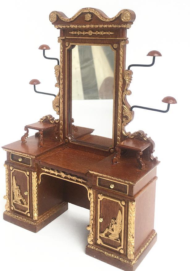 Producto en miniatura, referencia YY09070, Color: Nogal con detalles dorados (WNG)