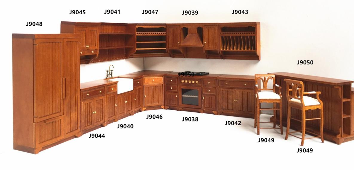 Producto en miniatura, referencia JJ09038set, Color: Nogal (WN)